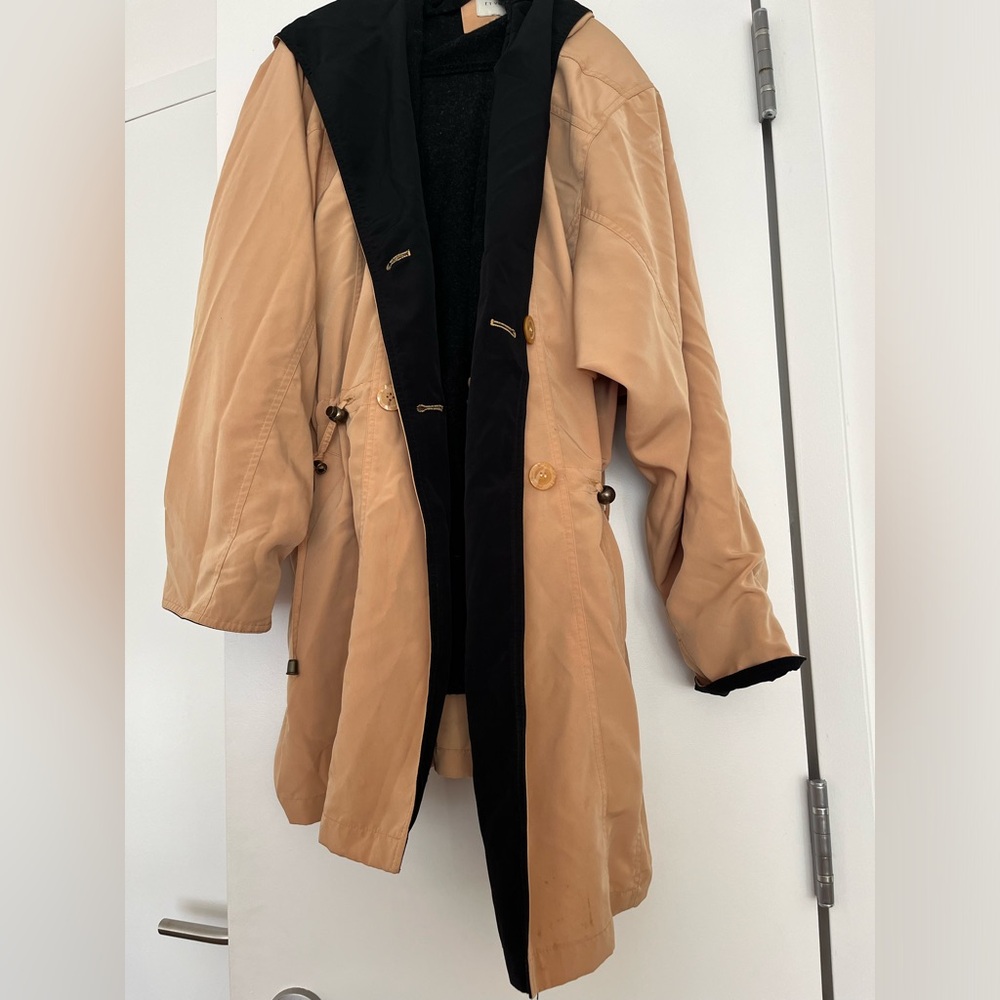 Vintage Tan and Black Coat
